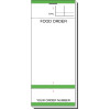 Olympia Recyclable Bar Food Order Pads with Tickets Single Leaf (50 Pack)