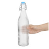 Olympia Ridged Swing Top Water Bottles 1Ltr (6 Pack) Olympia Ridged Swing Top Water Bottles 1Ltr (6 Pack)