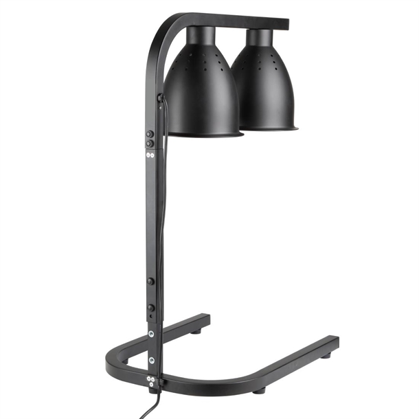 Apuro Infrared Food Warmer Matt Black