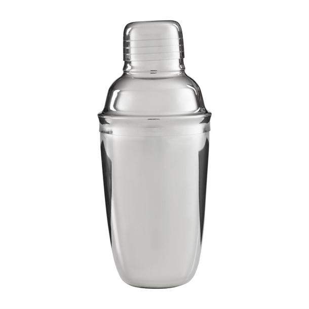 Olympia Mini 3-Piece Stainless Steel Cocktail Shaker 300ml Olympia Mini 3-Piece Stainless Steel Cocktail Shaker 300ml