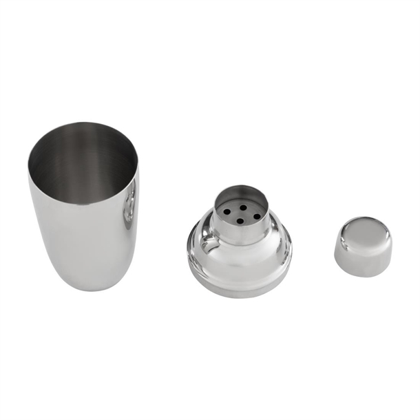 Olympia Mini 3-Piece Stainless Steel Cocktail Shaker 300ml Olympia Mini 3-Piece Stainless Steel Cocktail Shaker 300ml