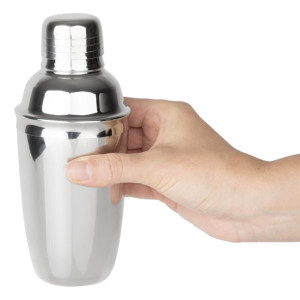Olympia Mini 3-Piece Stainless Steel Cocktail Shaker 300ml