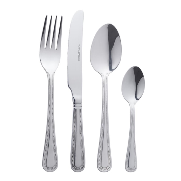 Olympia Bead Cutlery Set (48 Pack) Olympia Bead Cutlery Set (48 Pack)