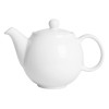 Olympia Café Teapot White 450ml (2 Pack)