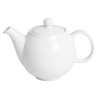Olympia Café Teapot White 450ml (2 Pack)