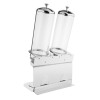Olympia Cereal Dispenser Double 2x4Ltr