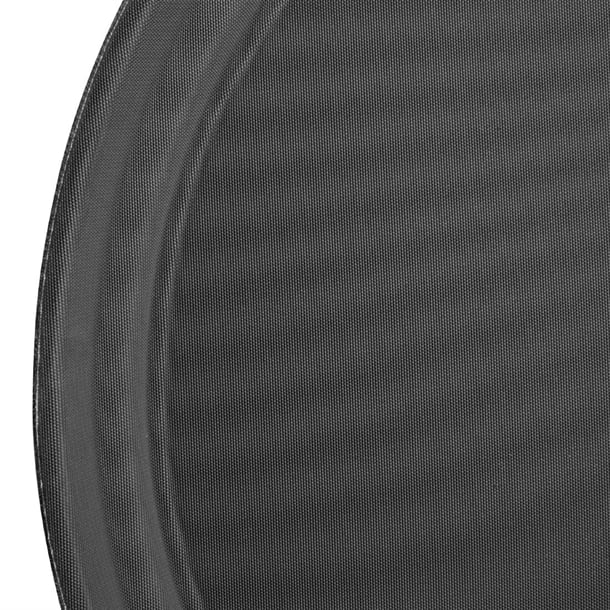 Olympia Kristallon Polypropylene Round Non-Slip Trays (6 Pack)