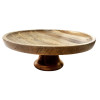 Olympia Cake Stand Mango Wood 330x120mm Olympia Cake Stand Mango Wood 330x120mm