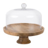 Olympia Cake Stand Mango Wood 330x120mm Olympia Cake Stand Mango Wood 330x120mm