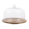 Olympia Revolving Cake Stand Mango Wood 330mm