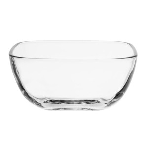 Olympia Square Glass Low Snack Bowls (6 Pack)