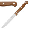 Olympia Rounded Steak Knives Wood Effect Handle (12 Pack) Olympia Rounded Steak Knives Wood Effect Handle (12 Pack)