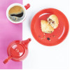 Olympia Café Teapot Red 450ml (2 Pack)