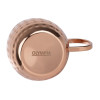 Olympia Barware Hammered Stainless Steel Copper Coated Mugs 440ml Olympia Barware Hammered Stainless Steel Copper Coated Mugs 440ml