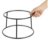 Olympia Non-Slip Riser Round Multi Black Wire 230x260x150mm Olympia Non-Slip Riser Round Multi Black Wire 230x260x150mm