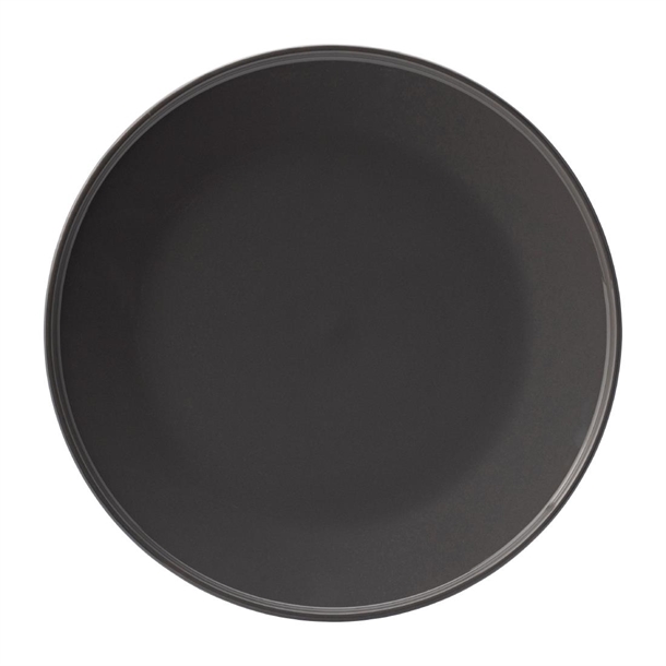 Utopia Core Round Plates Slate 270mm (6 Pack) Utopia Core Round Plates Slate 270mm (6 Pack)