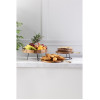 Olympia Round Tray Acacia Wood with Metal Handles 440x405x100mm Olympia Round Tray Acacia Wood with Metal Handles 440x405x100mm