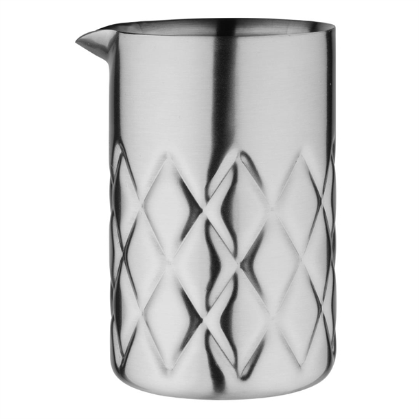 Olympia Double Wall Mixing Glass Stainless Steel 139x87mm Olympia Double Wall Mixing Glass Stainless Steel 139x87mm