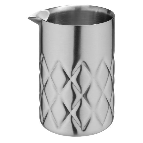 Olympia Double Wall Mixing Glass Stainless Steel 139x87mm Olympia Double Wall Mixing Glass Stainless Steel 139x87mm