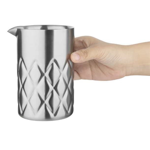 Olympia Double Wall Mixing Glass Stainless Steel 139x87mm Olympia Double Wall Mixing Glass Stainless Steel 139x87mm