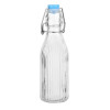 Olympia Ridged Swing Top Water Bottles 200ml (6 Pack) Olympia Ridged Swing Top Water Bottles 200ml (6 Pack)
