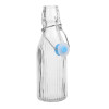 Olympia Ridged Swing Top Water Bottles 200ml (6 Pack) Olympia Ridged Swing Top Water Bottles 200ml (6 Pack)