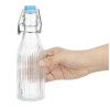 Olympia Ridged Swing Top Water Bottles 200ml (6 Pack) Olympia Ridged Swing Top Water Bottles 200ml (6 Pack)