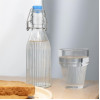 Olympia Ridged Swing Top Water Bottles 200ml (6 Pack) Olympia Ridged Swing Top Water Bottles 200ml (6 Pack)