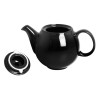 Olympia Café Teapot Black 450ml (2 Pack)
