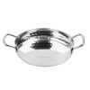Olympia Table Presentation Handled Dish Stainless Steel Hammered 150mm