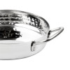 Olympia Table Presentation Handled Dish Stainless Steel Hammered 150mm