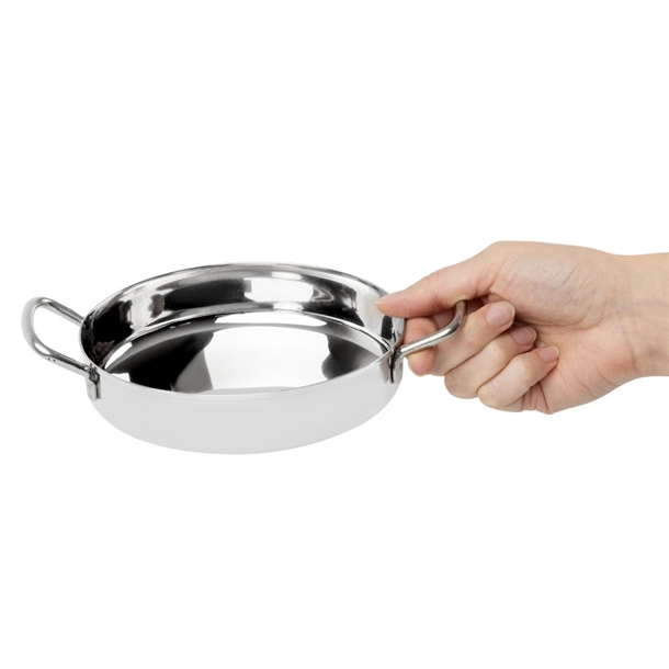 Olympia Table Presentation Double Handle Dish Stainless Steel 150mm Olympia Table Presentation Double Handle Dish Stainless Steel 150mm