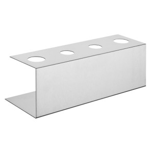 Olympia Ice Cream Holder 4 Cone Stainless Steel 270x97x90mm