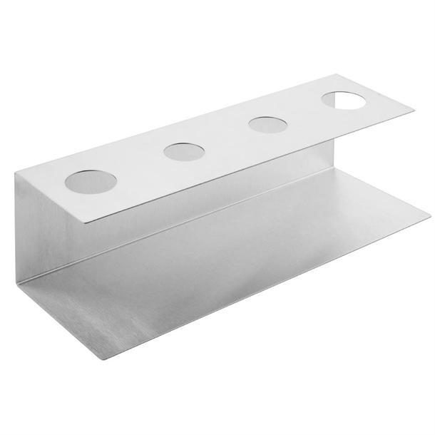 Olympia Ice Cream Holder 4 Cone Stainless Steel 270x97x90mm Olympia Ice Cream Holder 4 Cone Stainless Steel 270x97x90mm