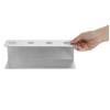 Olympia Ice Cream Holder 4 Cone Stainless Steel 270x97x90mm Olympia Ice Cream Holder 4 Cone Stainless Steel 270x97x90mm