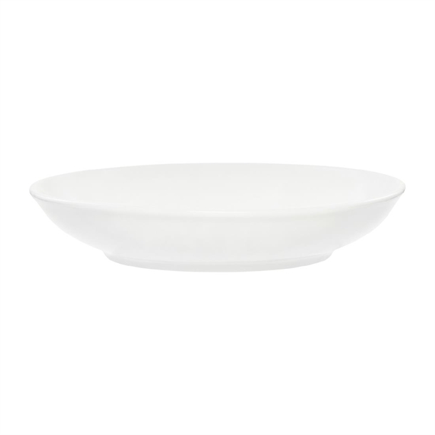 Tablekraft Core Sauce Dish Flared Coupe White 115x25mm (6 Pack) Tablekraft Core Sauce Dish Flared Coupe White 115x25mm (6 Pack)