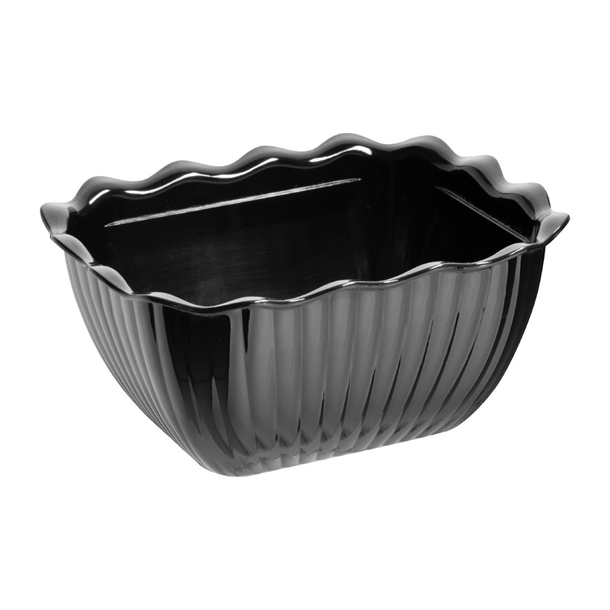 Olympia Kristallon Small Salad Crock Black