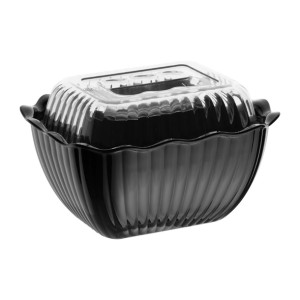 Olympia Kristallon Small Salad Crock Black