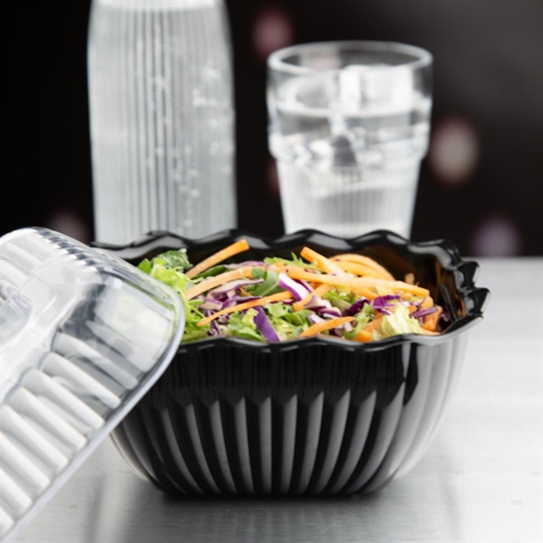 Olympia Kristallon Small Salad Crock Black