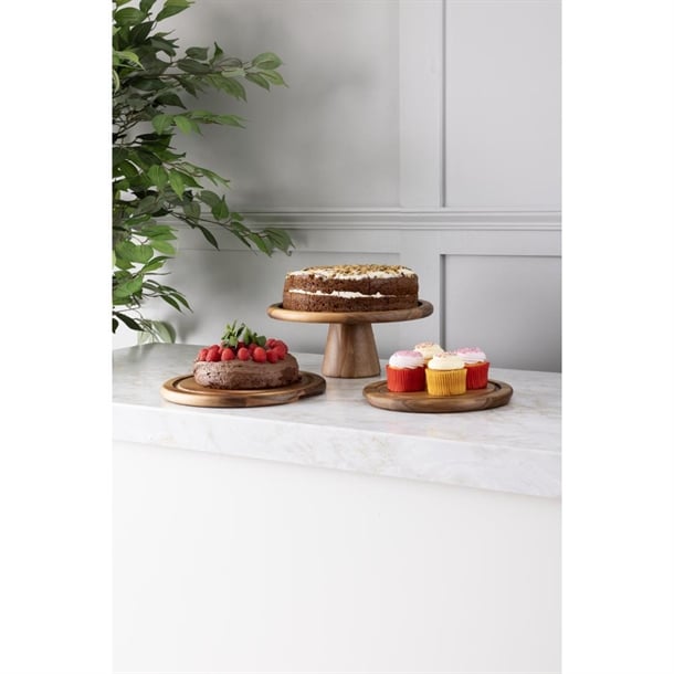 Olympia Round Acacia Wood Board for 200mm Dome 246x20mm Olympia Round Acacia Wood Board for 200mm Dome 246x20mm