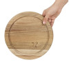 Olympia Round Acacia Wood Board for 200mm Dome 246x20mm Olympia Round Acacia Wood Board for 200mm Dome 246x20mm