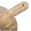 Olympia Round Handled Display Stand Mango Wood with Metal Legs 350x250x80mm Olympia Round Handled Display Stand Mango Wood with Metal Legs 350x250x80mm