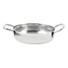 Olympia Table Presentation Double Handle Dish Stainless Steel 125mm Olympia Table Presentation Double Handle Dish Stainless Steel 125mm