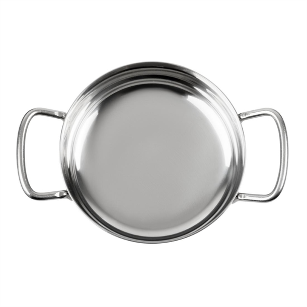 Olympia Table Presentation Double Handle Dish Stainless Steel 125mm Olympia Table Presentation Double Handle Dish Stainless Steel 125mm