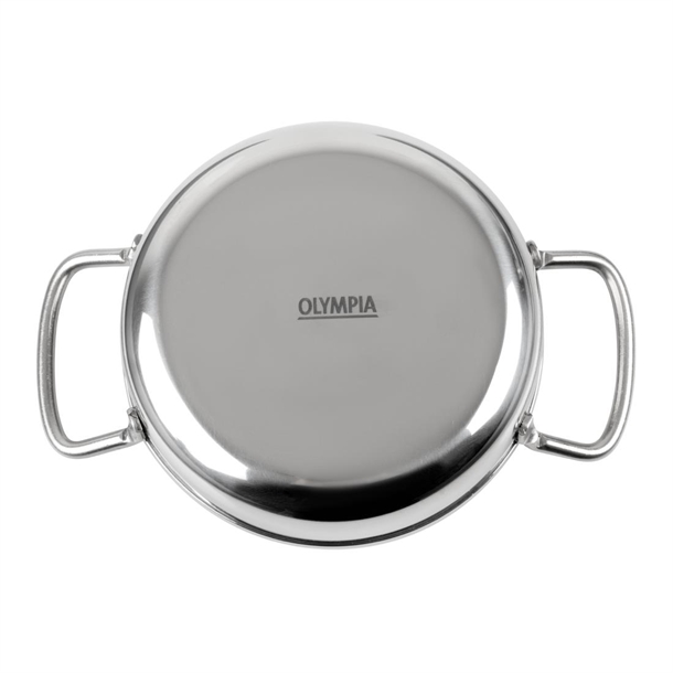 Olympia Table Presentation Double Handle Dish Stainless Steel 125mm Olympia Table Presentation Double Handle Dish Stainless Steel 125mm