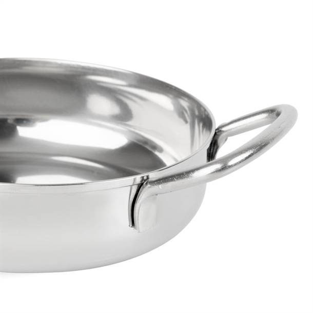 Olympia Table Presentation Double Handle Dish Stainless Steel 125mm Olympia Table Presentation Double Handle Dish Stainless Steel 125mm
