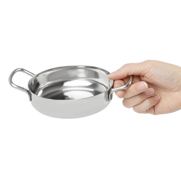 Olympia Table Presentation Double Handle Dish Stainless Steel 125mm Olympia Table Presentation Double Handle Dish Stainless Steel 125mm