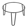 Olympia Non-Slip Riser Round Black Wire 210x120mm Olympia Non-Slip Riser Round Black Wire 210x120mm