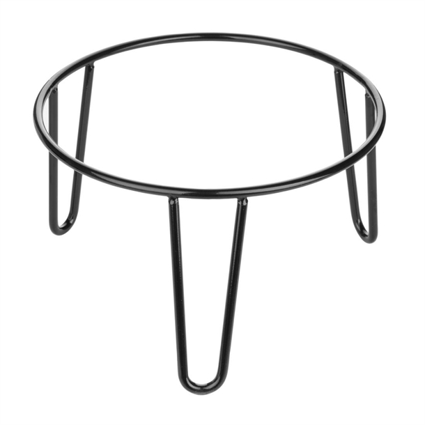 Olympia Non-Slip Riser Round Black Wire 210x120mm Olympia Non-Slip Riser Round Black Wire 210x120mm