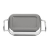 Olympia Table Presentation Rectangular Dish Stainless Steel 140x90mm Olympia Table Presentation Rectangular Dish Stainless Steel 140x90mm